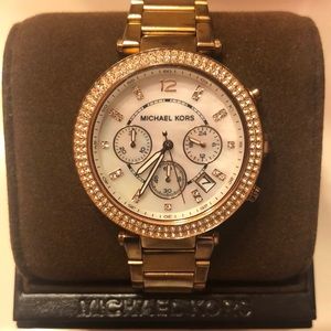 Gold Michael Kors Watch